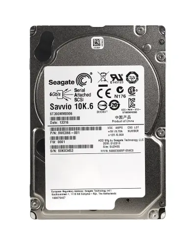 Жесткий диск Seagate Savvio 10K.6 300Gb 15000 об/мин SAS 6 Gbit/s (ST300MM0006)