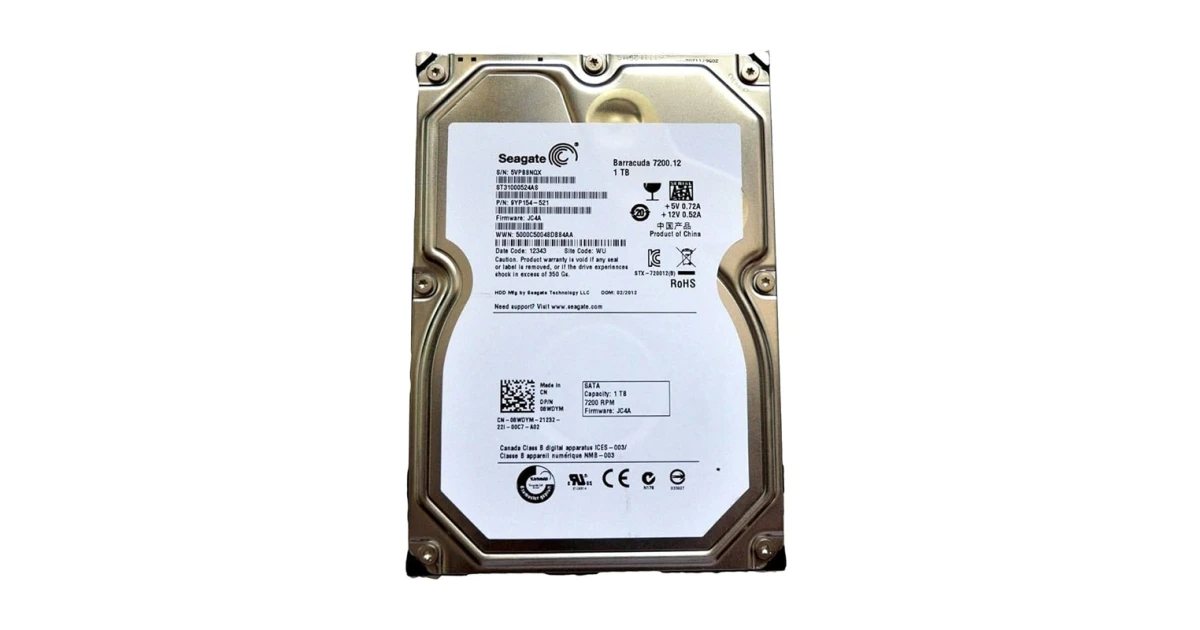 Жесткий диск Seagate BarraCuda 7200.12 1Tb 7200 об/хв 6 Gbit/s