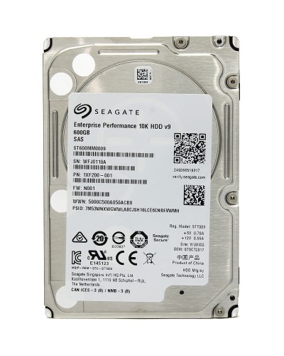 Жорсткий диск Seagate Enterprise Performance 600Gb 10000 об/хв SAS 12 Gbit/s (ST600MM0009)