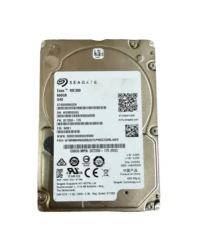 Жесткий диск Seagate Exos 10E300 600Gb 10000 об/хв SAS 12 Gbit/s (ST600MM0208)