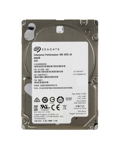 Жорсткий диск Seagate Exos 10E2400 600Gb 10000 об/хв SAS 12 Gbit/s (ST600MM0208)