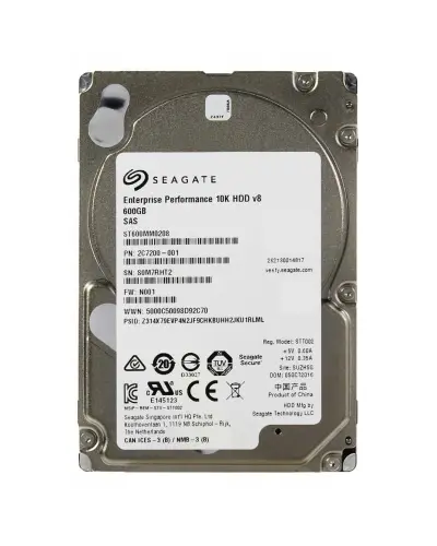 Жесткий диск Seagate Exos 10E2400 600Gb 10000 об/хв SAS 12 Gbit/s (ST600MM0208)