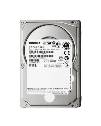 Жорсткий диск Toshiba MBF2300RC 300GB 10K SAS 6Gb/s 2.5" Enterprise HDD (MBF2300RC)