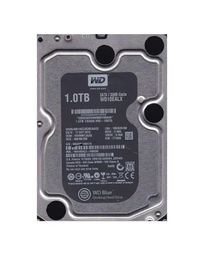 Жорсткий диск Western Digital Blue 1Tb 7200об/хв SATA 3.5 (WD10EALX)