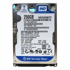 Жесткий диск Western Digital Scorpio Black 250Gb 7200 об/мин (WD2500BEVT)