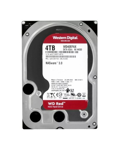 Жесткий диск Western Digital NAS Red 4Tb 5400об/мин SATA 3 (WD40EFAX)