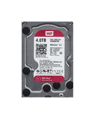 Жорсткий диск Western Digital NAS Red 4Tb 5400об/хв SATA 3 (WD40EFRX)