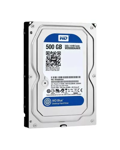 Жорсткий диск Western Digital Blue 500Gb 7200об/хв SATA 3 (WD5000AAKX)