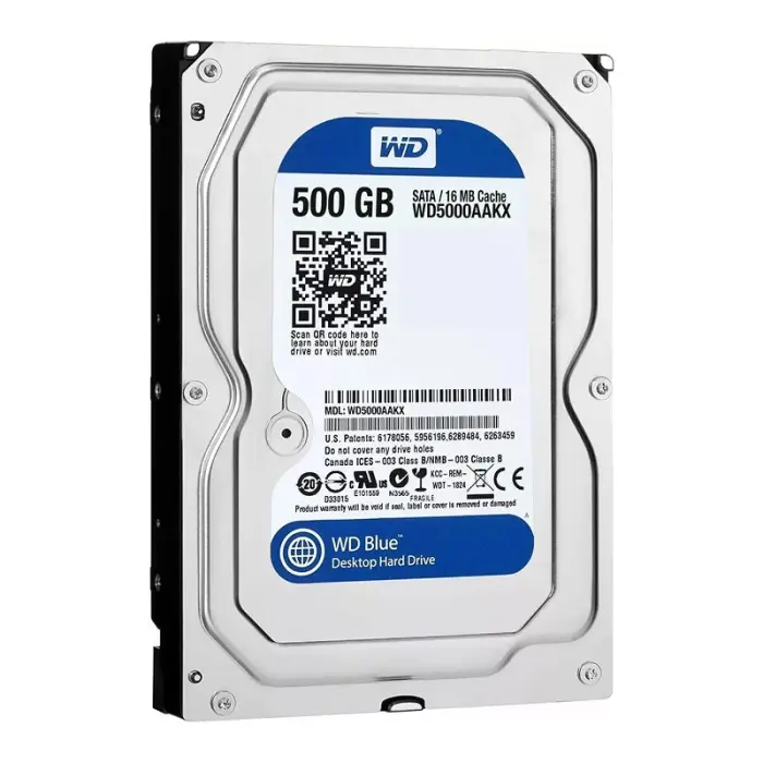 Жесткий диск Western Digital Blue 500Gb 7200об/мин SATA 3
