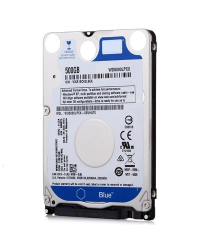 Жесткий диск Western Digital Blue 500Gb 5400 об/хв 6 Gbit/s (WD5000LPCX)