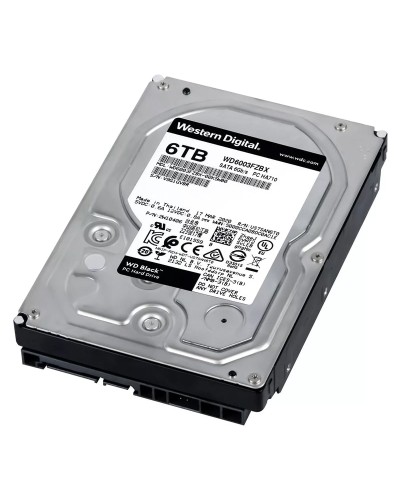 Жорсткий диск Western Digital Black 6TB Performance 7200об/хв SATA 6 (WD6003FZBX)