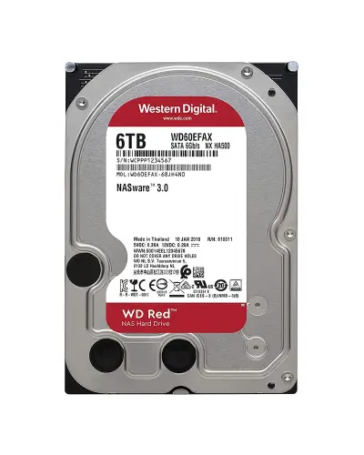 Жесткий диск Western Digital NAS Red 6Tb 5400об/мин SATA 3 (WD60EFAX)