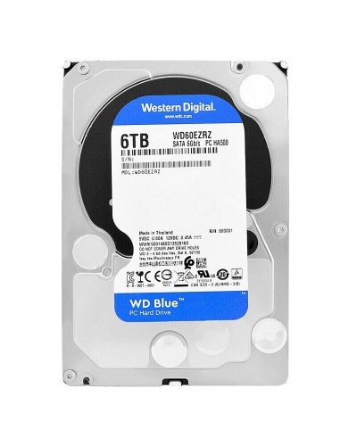 Жорсткий диск Western Digital Blue 6Tb 5400об/хв SATA 3 (WD60EZRZ)