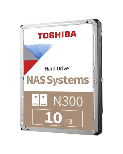 Жесткий диск Toshiba N300 10Tb 7200об/мин SATA 3 (HDWG21BZSTA)