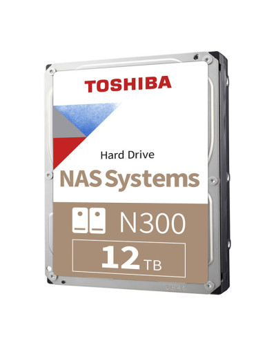 Жесткий диск Toshiba N300 12Tb 7200об/мин SATA 3 (HDWG21CXZSTA)