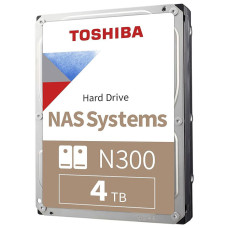 Жорсткий диск Toshiba N300 4Tb 7200об/хв SATA 3 (HDWG140XZSTA)