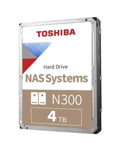 Жесткий диск Toshiba N300 4Tb 7200об/мин SATA 3 (HDWG140XZSTA)