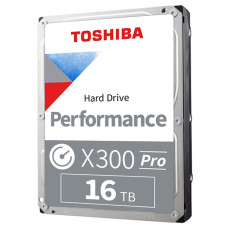 Жорсткий диск Toshiba X300 16Tb 7200об/хв SATA 3 (HDWR21FXZSTA) 