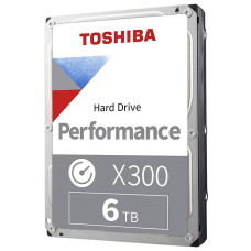 Жорсткий диск Toshiba X300 6Tb 7200об/хв SATA 3 (HDWR460XZSTA)