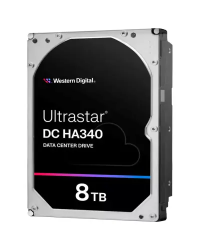 Жорсткий диск Western Digital Ultrastar DC HA340 8Tb 7200 об/хв (WUS721208BLE6L4 / 0B47078)