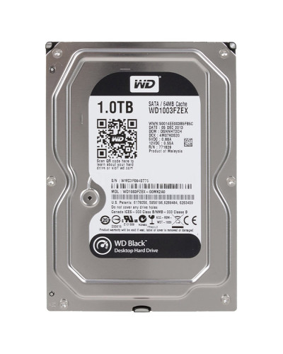 Жорсткий диск Western Digital Black 1Tb 7200об/хв SATA 3.5 (WD1003FZEX)