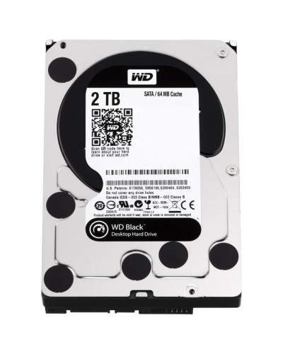 Жорсткий диск Western Digital Black 2TB Performance 7200об/хв SATA 6 (WD2003FZEX)