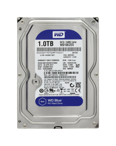 Жорсткий диск Western Digital Blue 1Tb 7200об/хв SATA 3.5 (WD10EALX)