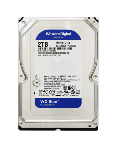 Жорсткий диск Western Digital Blue 2Tb 7200об/хв SATA 3 (WD20EZBX)