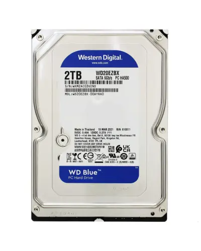 Жорсткий диск Western Digital Blue 2Tb 7200об/хв SATA 3 (WD20EZBX)