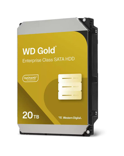 Жесткий диск Western Digital Gold Enterprise 20Tb 7200 об/мин SATA 3 (WD202KRYZ)