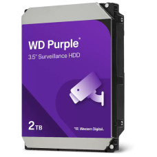 Жесткий диск Western Digital Purple 2Tb 5400 об/хв SATA 3 (WD21PURZ)