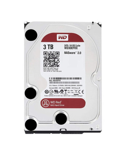 Жесткий диск Western Digital NAS Red 3Tb 5400об/мин SATA 3 (WD30EFAX)