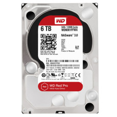 Жесткий диск Western Digital NAS Red 6Tb 5400об/мин SATA 3 (WD60EFAX)