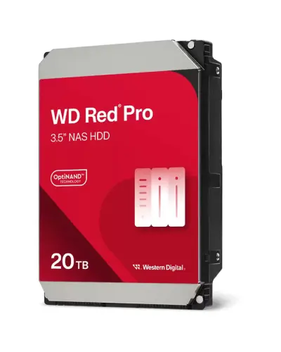 Жорсткий диск Western Digital NAS Red PRO 20Tb 7200 об/хв SATA 3 (WD201KFGX)
