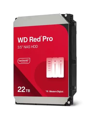 Жорсткий диск Western Digital NAS Red PRO 22Tb 7200 об/хв SATA 3 (WD221KFGX)