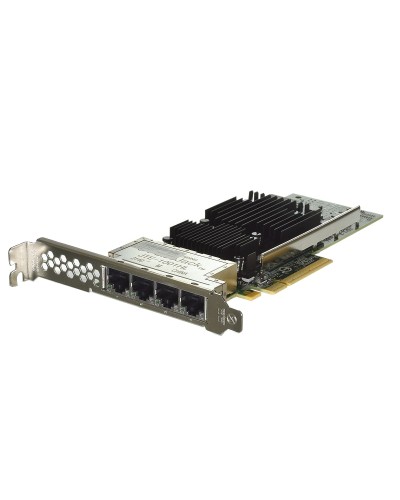 Сетевая карта Dell Broadcom 57454 Quad Port 4 x 10Gb RJ-45 (5C61N)