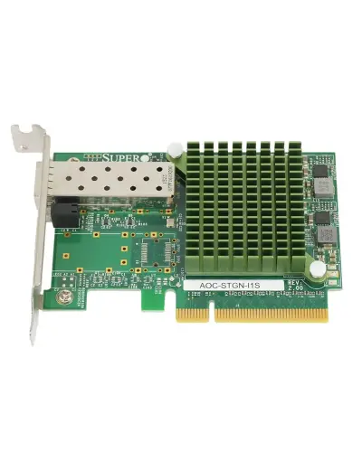 Мережева карта Supermicro 10Gb 1-Port SFP+ (AOC-STGN-I1S)
