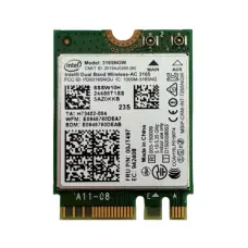 Сетевая карта Intel 3165NGW (Wi-Fi+Bluetooth адаптер)