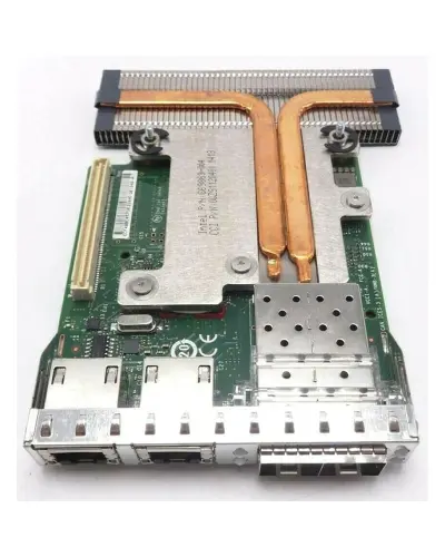 Мережева карта Dell Intel X520/I350 Quad Port 2x 10Gb SFP+ 2x 1Gb RJ45 NDC (C63DV)