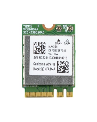 Мережева карта Qualcomm Atheros QCNFA344A (Wi-Fi+Bluetooth адаптер)