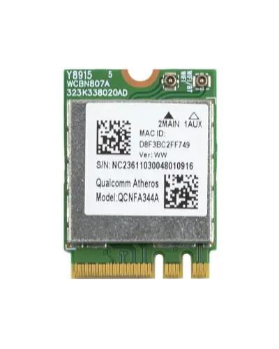 Сетевая карта Qualcomm Atheros QCNFA344A (Wi-Fi+Bluetooth адаптер)