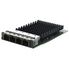 Сетевая карта Dell Intel X710-T4L Quad Port 4 x 10GbE RJ45 OCP 3.0 (DVCGC / 50RV4 / XC0M4)