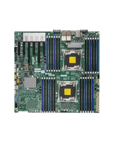 Материнська плата SuperMicro X10DRI-T4+ (eATX / 2 x LGA2011 / DDR4)