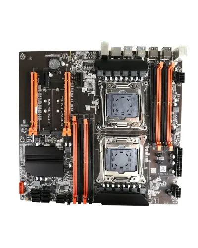 シン　タ Материнская плата X99 ZX-DU99D4 v1.11 E-ATX LGA2011-3 - купить в