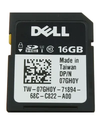 Карта памяти Dell 16GB SDHC Class 10 Enterprise (7GH0Y/07GH0Y)