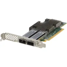 Мережева карта Dell Broadcom BCM57508 Dual Port 2 x 100GbE QSFP56 PCIe Full Height (FPM6F / 0FPM6F)