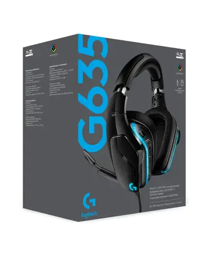 Игровые наушники Logitech Gaming Headset G635