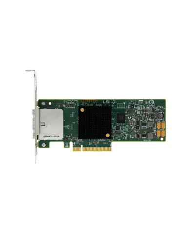 Контроллер RAID SAS кoнтpoллep LSI HP 9207-8e Low Profile (738191-001)