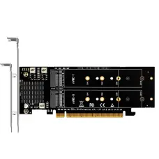 Плата расширения SSU PA41 4 x M.2 SSD NVMe M-Key to PCI-E 4.0 x16 (SU-EM5164NV) new