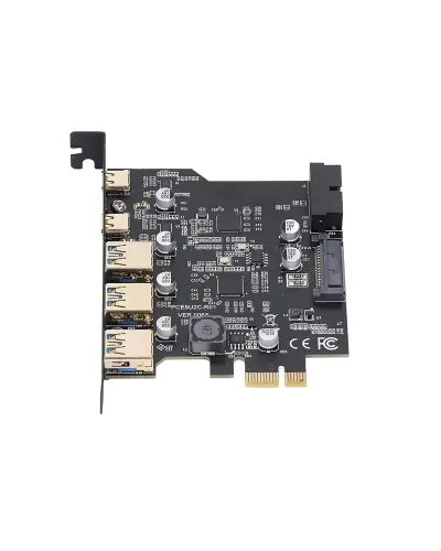 Контроллер PCI Express Adapter Card, USB3.2 20Gbps x 5 